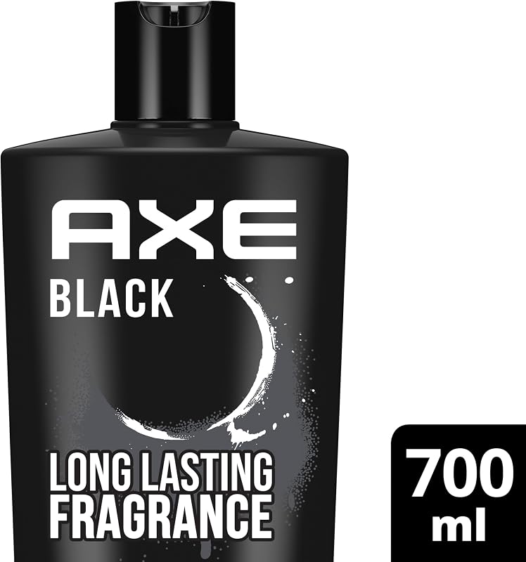 Gel doccia 3 in 1 e shampoo Black XL per una freschezza e un profumo di lunga durata, dermatologicamente testati, 700 ml, 1 pezzo