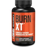 Jacked Factory Burn-XT Clinically Studied Fat Burner &amp; Weight Loss Supplement - Appetite Suppressant &amp; Energy Booster - with Acetyl L-Carnitine, Green Tea Extract and More - 120 Natural Diet Pills