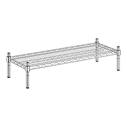 Zedfire 14" x 36" x 8" Chrome Wire Storage