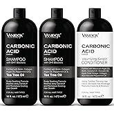 VANIDOX Carbonic Acid Shampoo and Conditioner for Men and Women, Deep Moisturizing Conditioner Thickens, Softens, & Smooths Set for Hair Growth and Repair, Made in USA - 16 Fl Oz Each