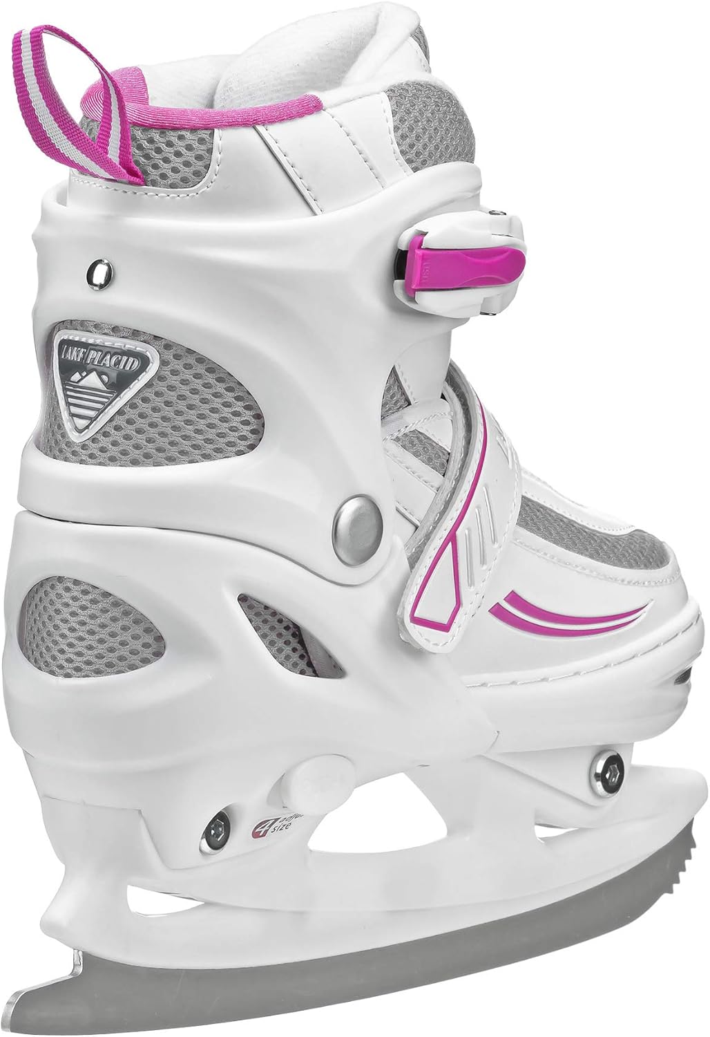 Lake Placid Summit Girls Adjustable Ice Skate : Sports & Outdoors