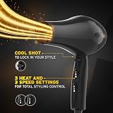 Wahl PowerPik 2 Afro Hair Dryer with Pik Attachment Black view 3