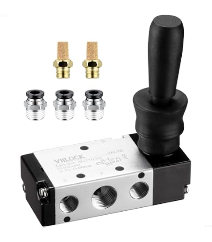 TAC2-41V Air Pneumatic 2 Position 5-Way Switch Valve - 1PC, Unbranded