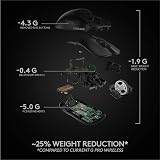 Logitech G PRO X Wireless Mouse HERO 25K Sensor 63g view 7