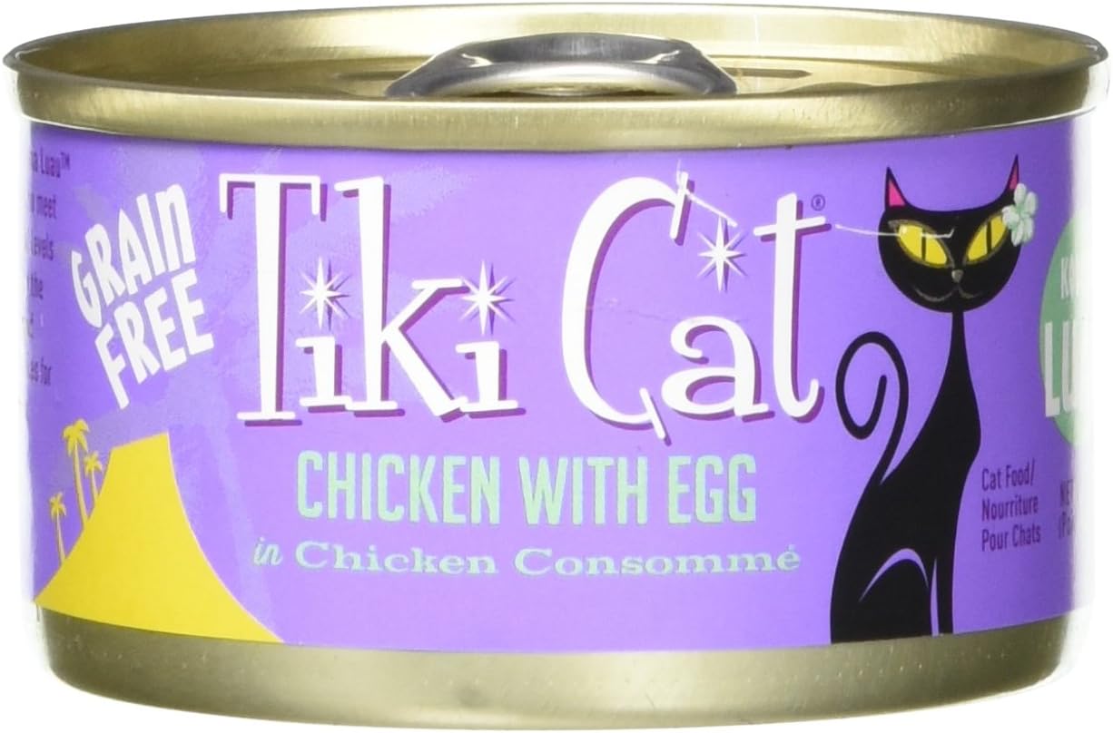 Tiki Cat & Tiki Dog 12/2.8 Oz Luau Chicken EggKoolina Cat