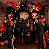 HILAVO Red Black Gold Balloons 60Pcs 12 Inch Party Decorations view 6
