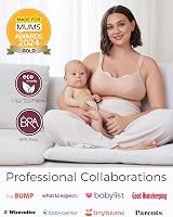 Momcozy M6 Hands-Free Breast Pump Portable Single Electric Red view 7