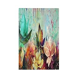Spshian Light Switch Cover Plate Watercolor Flower