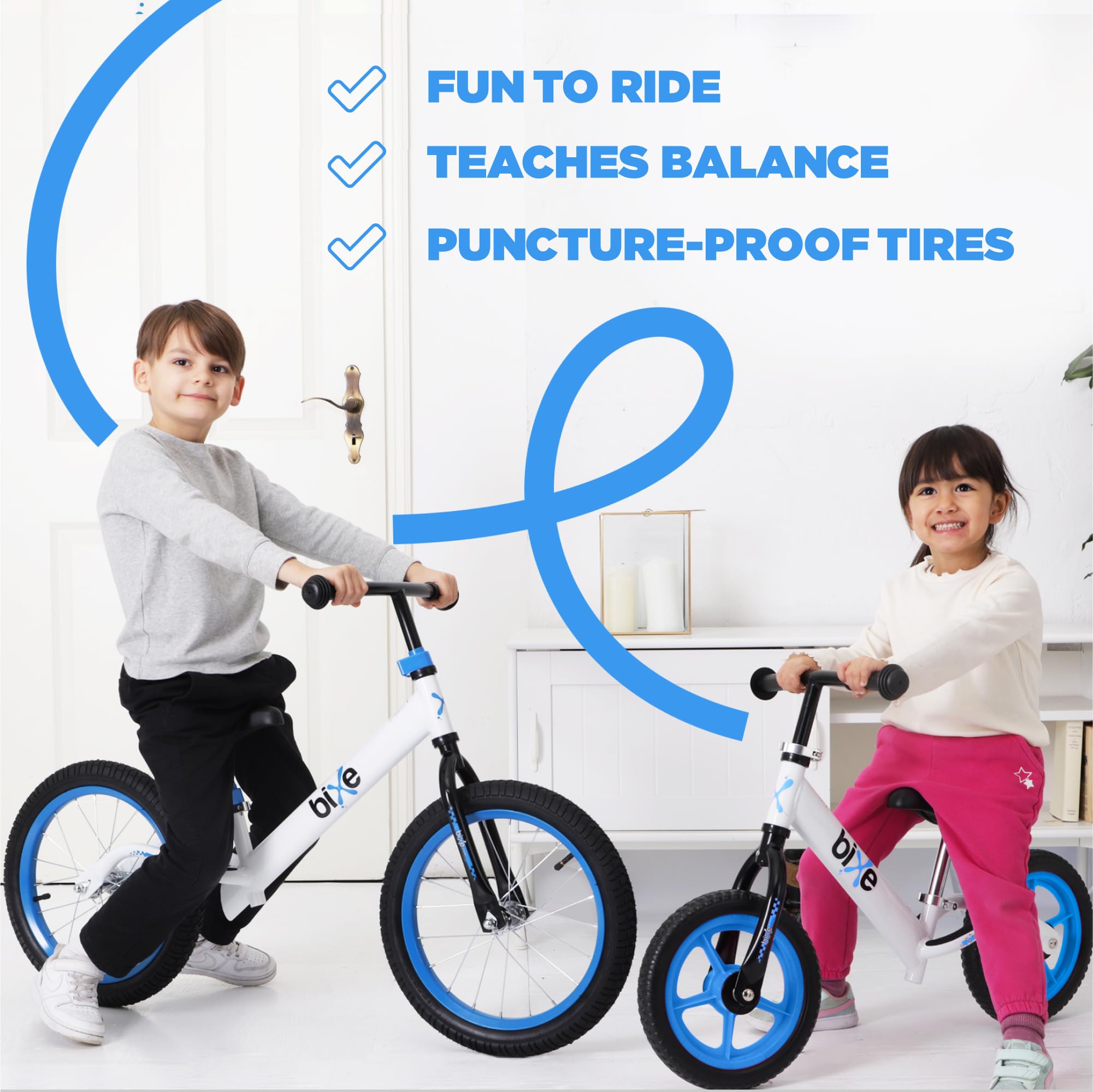Aluminum Balance Bike for Kids and Toddlers - (Lightweight - 4LBS) - Toddler Bike - No Pedal Sport Training Bicycle - Bikes for 2, 3, 4, 5 Year Old - Blue