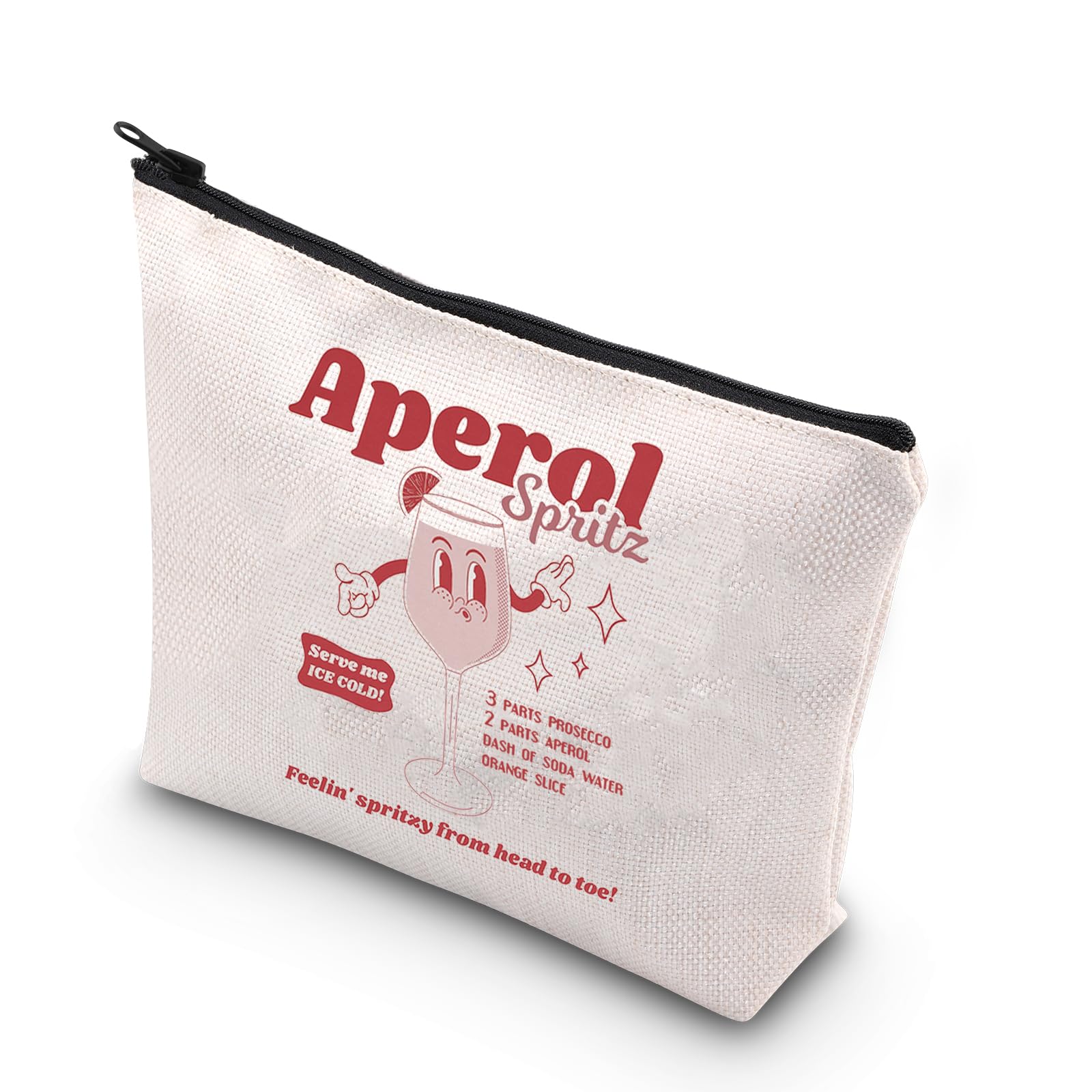 FOTAP Aperol Spritz Feelin' Spritzy From Head To Toe Tote Bag Cocktail Summer Shopping Bag for Women (Aperol bag UK)