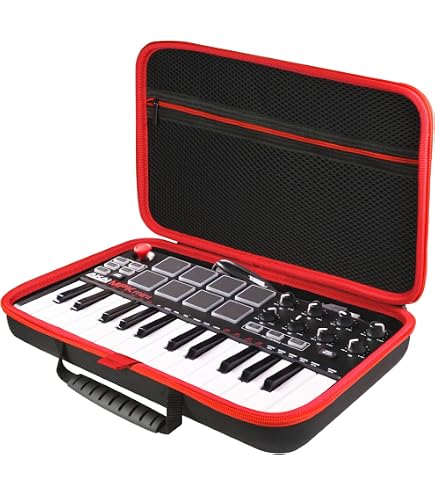 Amazon.com: khanka Travel Case for Akai Professional MPK Mini IV