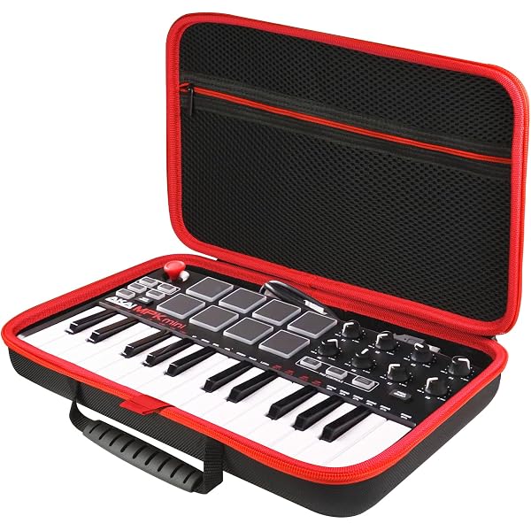 AKAI MPK mini play 25鍵 MIDIキーボード　ケース付き Amazon.com: khanka Travel Case for Akai Professional MPK Mini IV