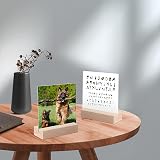 Tomoyuki Wood Place Card Holders 10 Pcs Table Number Stands view 6