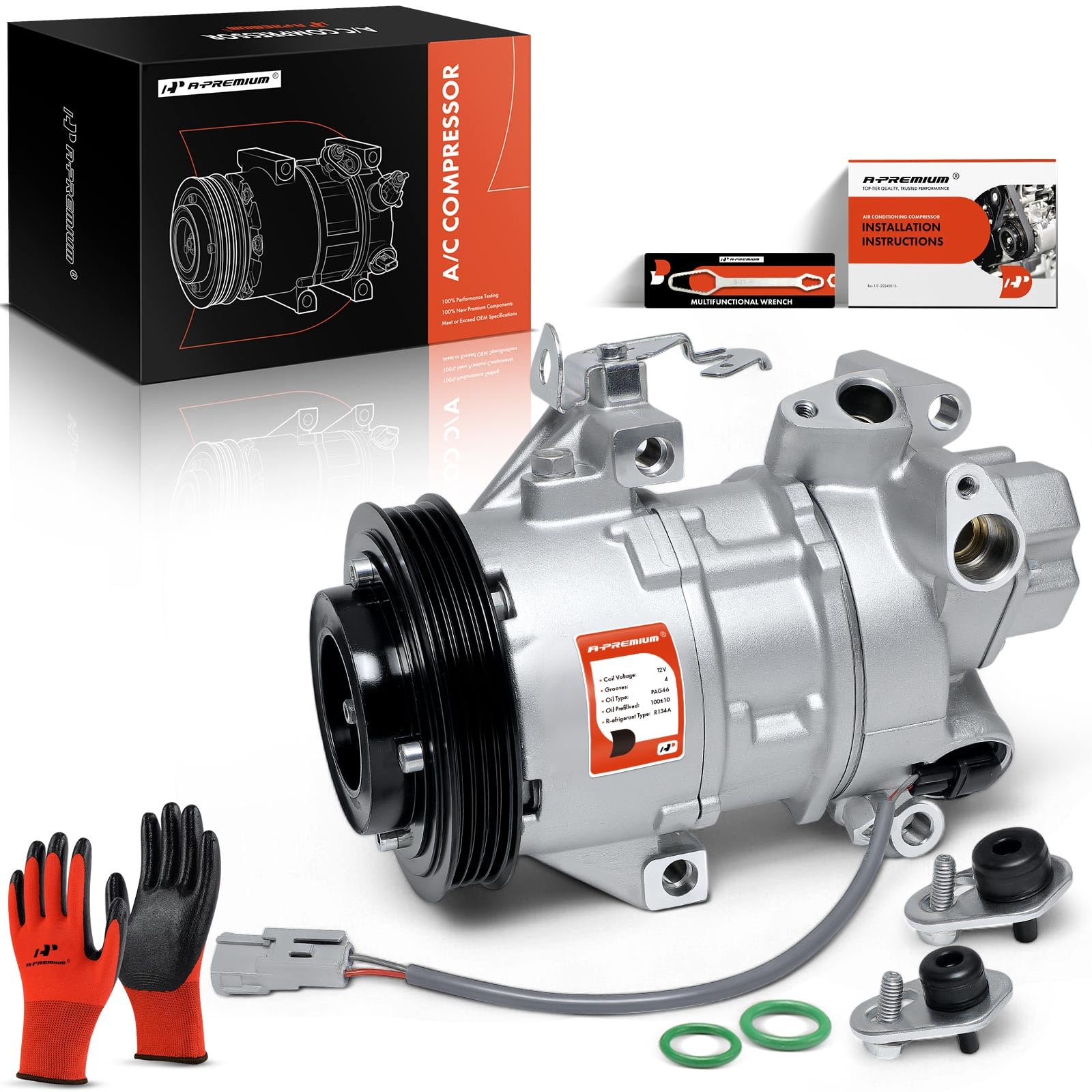 Photo 1 of A-Premium A/C Compressor with Clutch Compatible with Scion xA xB 1.5L 2004-2006