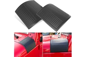 DANTI Cowl Body Armor Corner Guards Outer Cowling Cover for Jeep Wrangler JK JKU Unlimited Rubicon Sahara X Off Road Sport 2007-2018 Cover Trim Exterior Accessories (2PCS)