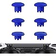 eXtremeRate Blue Replacement Swappable Thumbsticks for PS5 Edge Controller, Custom Interchangeable Analog Stick Joystick Caps for PS5 Edge Controller - Controller & Thumbsticks Base NOT Included