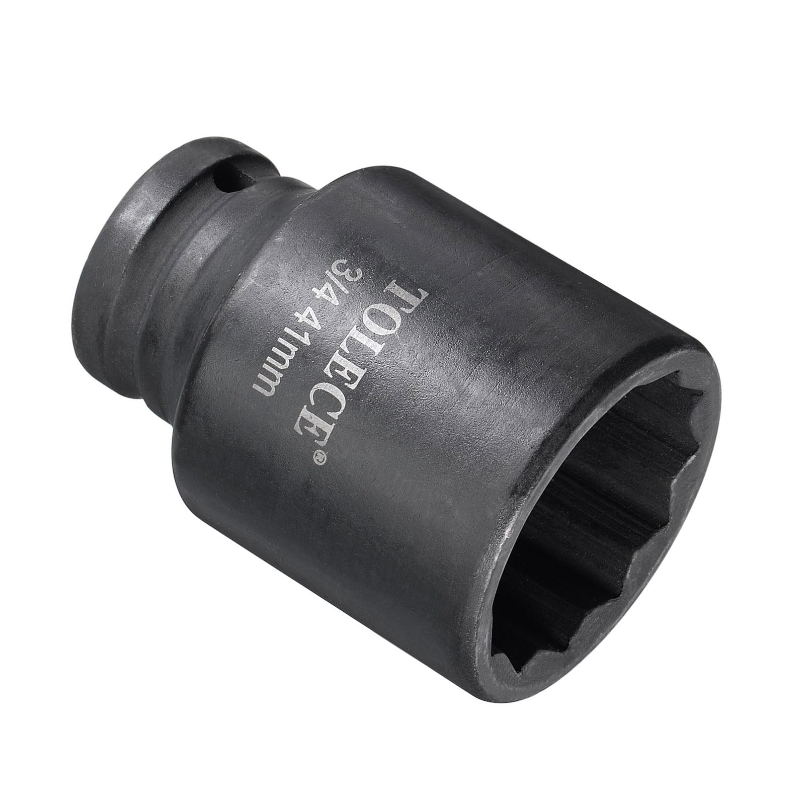 CoCud Deep Impact Socket, 3/4" Drive 41mm Socket 78mm Length, CR-MO 12 Point - (Applications: for DIY Hand Making Repairing)