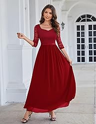 Wedtrend Women's Wedding Guest Dress with Sleeve