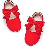 Kiderence Little Toddler Girls Dress Shoes Ballerina Ballet Flats Kids Mary Janes