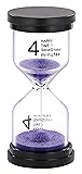 SuLiao Hourglass 4 Minute Sand Timer: Colorful Sand