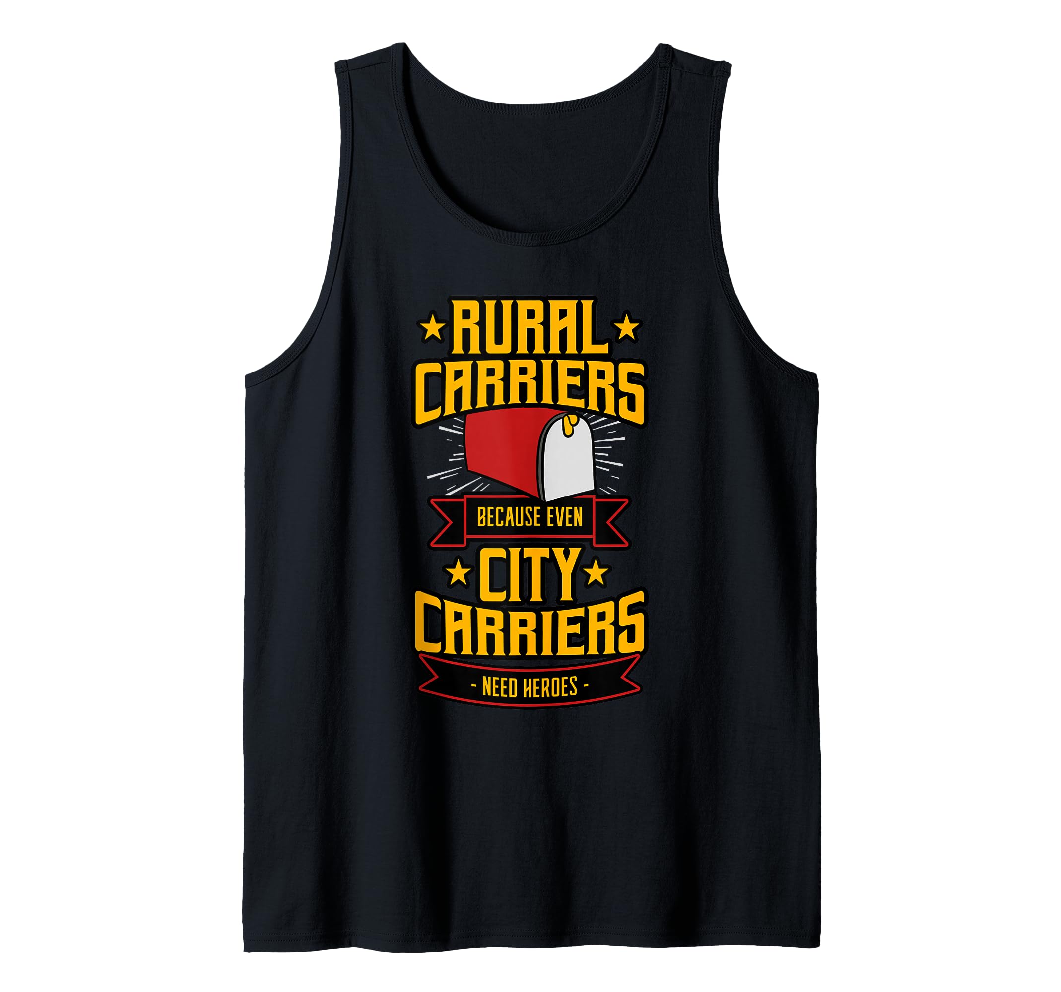 Rural Carriers Postal Worker Mail Delivery Mailman Postman Tank Top