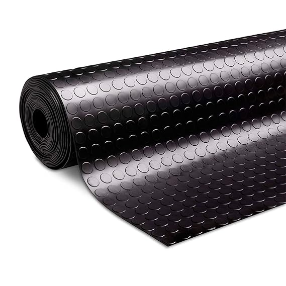 Flachnoppen Gummiläufer - Stärke: 3mm - 30 Größen wählbar - 120x500cm