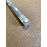 3/4" Aluminum Hexagon Bar, 6061 Aluminum, 3/4 Inch Across Flats, Hex Bar, Pick Your Length (Aluminum, 12 INCH)