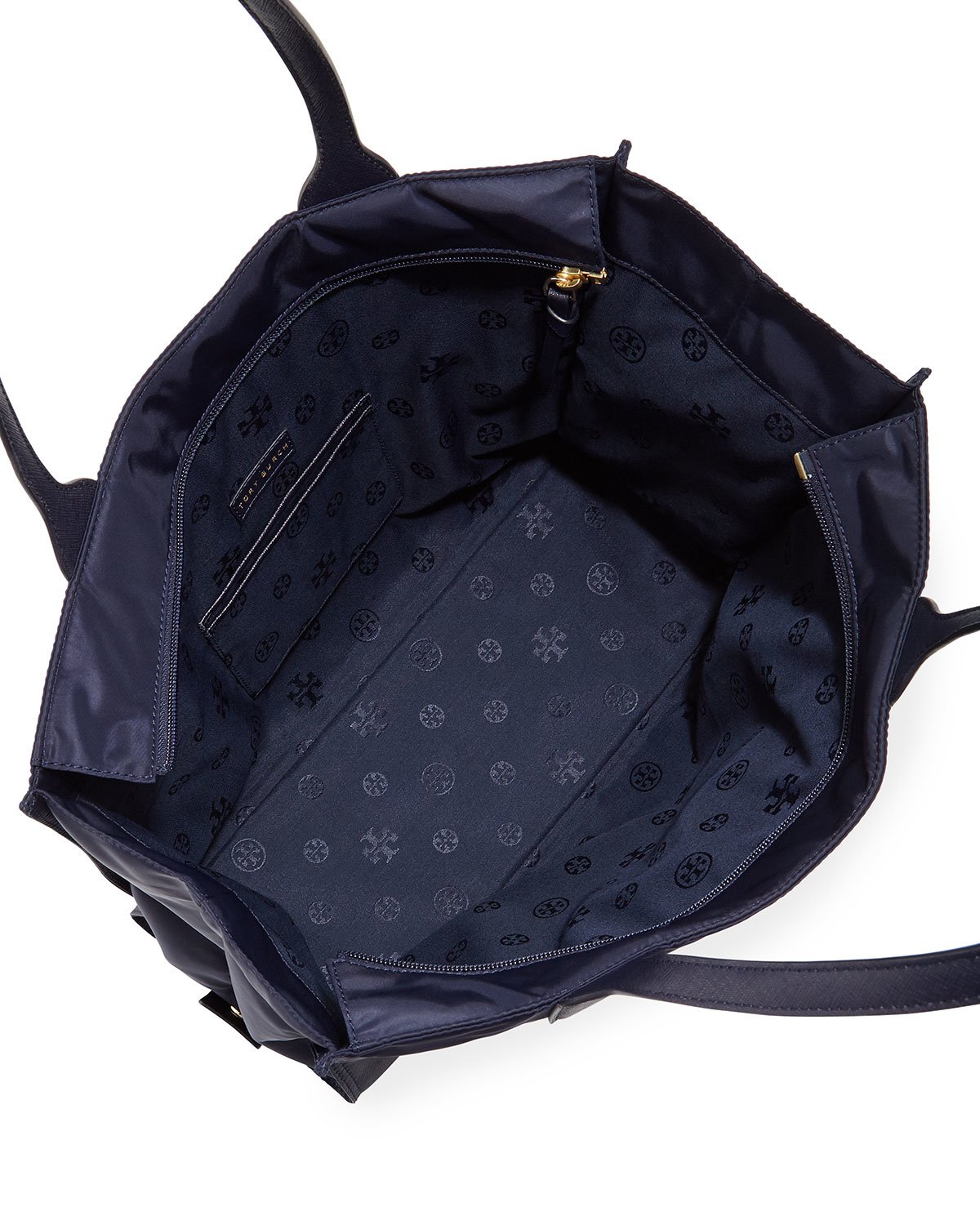 Tory Burch Women�s Packable Ella Tote Handbag (Navy Blue
