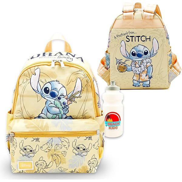 Amazon.com: Stitch Mini Backpack Set - Bundle of an 11 