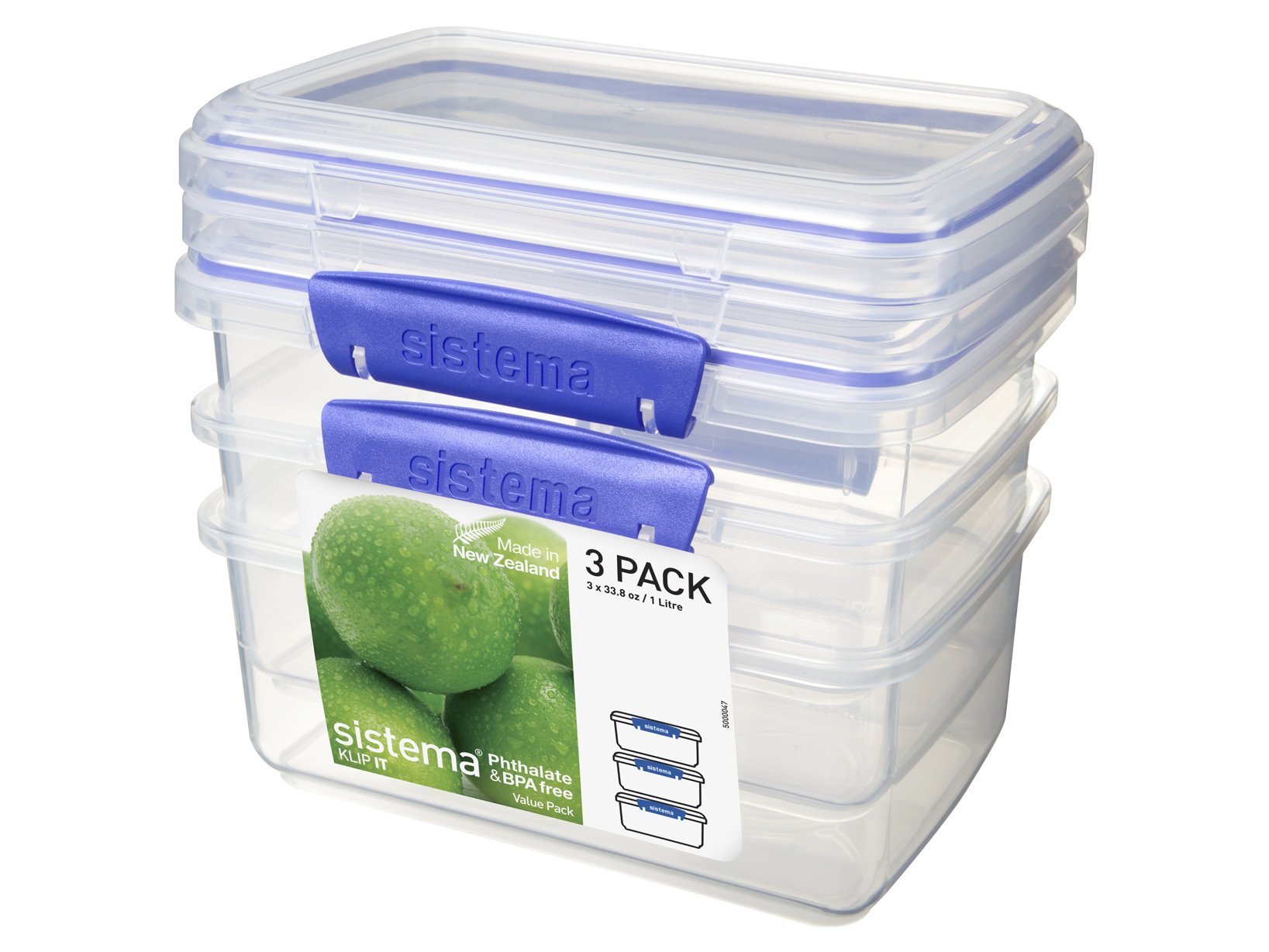 Home Sistema klip it Food Storage Container Phthalate & BPA Free Made in New Zealand Home