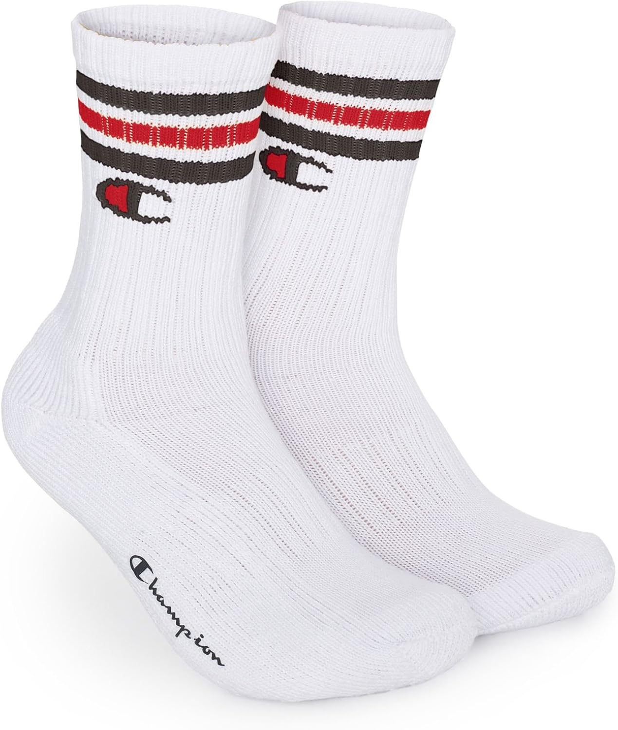 Champion Life Mens C Logo Crew Socks Amazon.co.uk Clothing