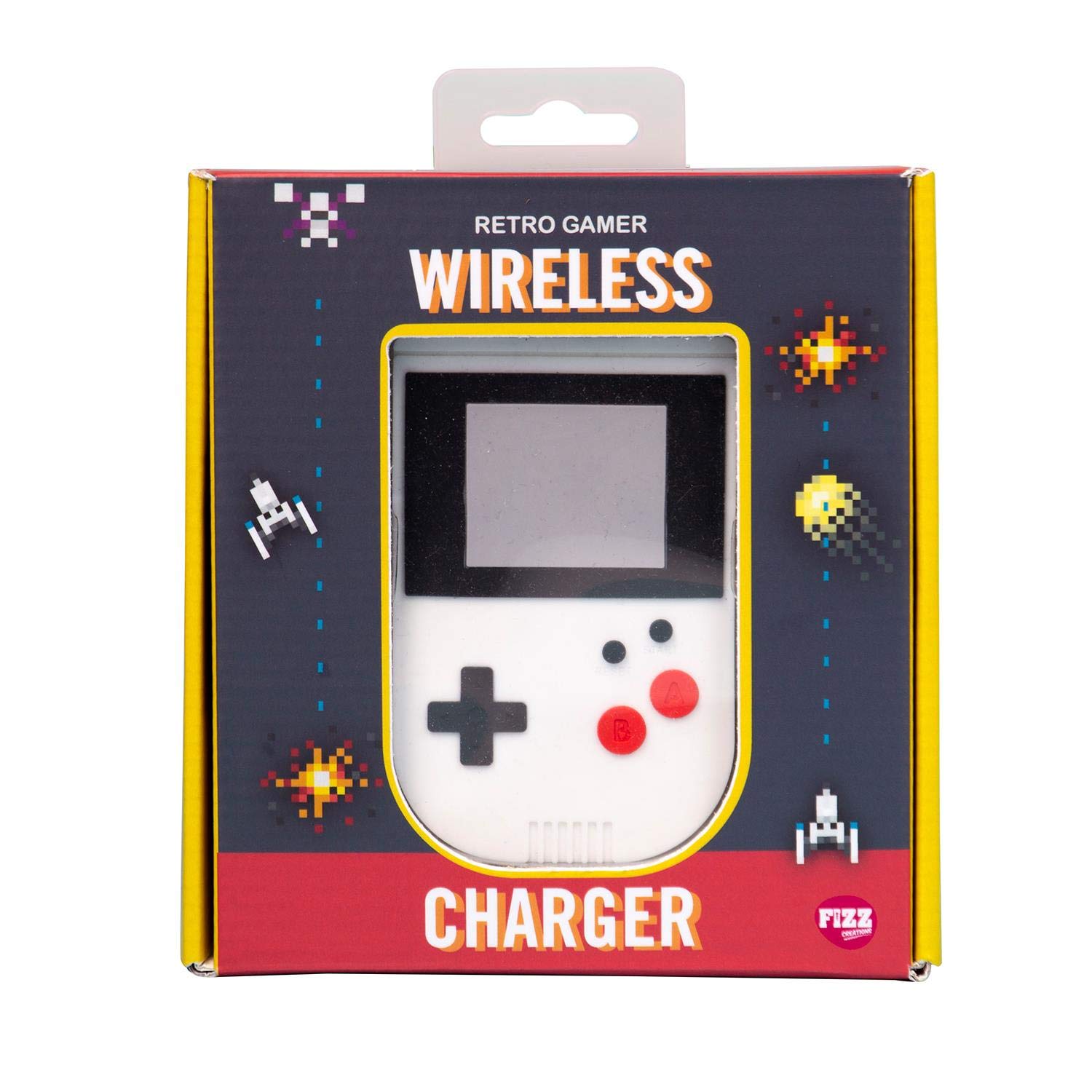 Fizz Creations Wireless Novelty Charger, Grey, 13 cm x 15 cm