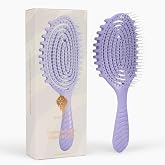 Bounce Curl Detangle Define EdgeLift Brush - Lavender
