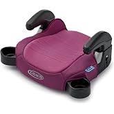 Graco TurboBooster 2.0 Backless Booster Car Seat, Trisha, Travel Booster Seat for Children Ages 4-10, Weight 40-100 Pounds and Height up to 57 Inches