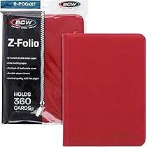 BCW Z-Folio 9-Pocket LX Album - Gray - The Baseball Card King, Inc