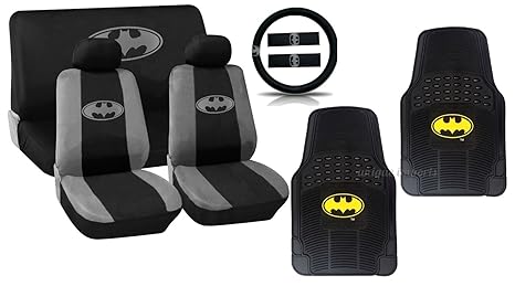 Interior Accessories Automobilia Batman Car Seat Cover Set