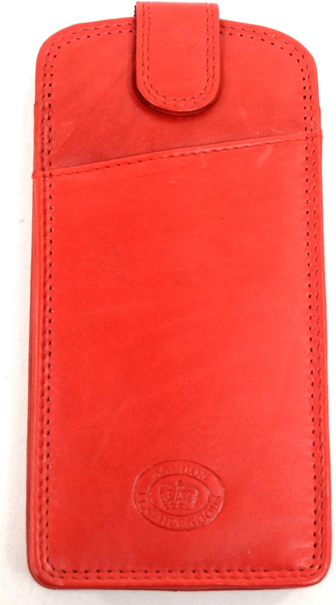 Mens / Ladies / Womens Soft Leather Slim Glasses Case / Pouch