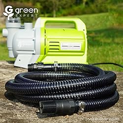 Green Expert 13FT x 1” ID Suction Hose with Check