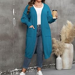 ADJHDFH Long Sweater Cardigan Women Cream Sweater