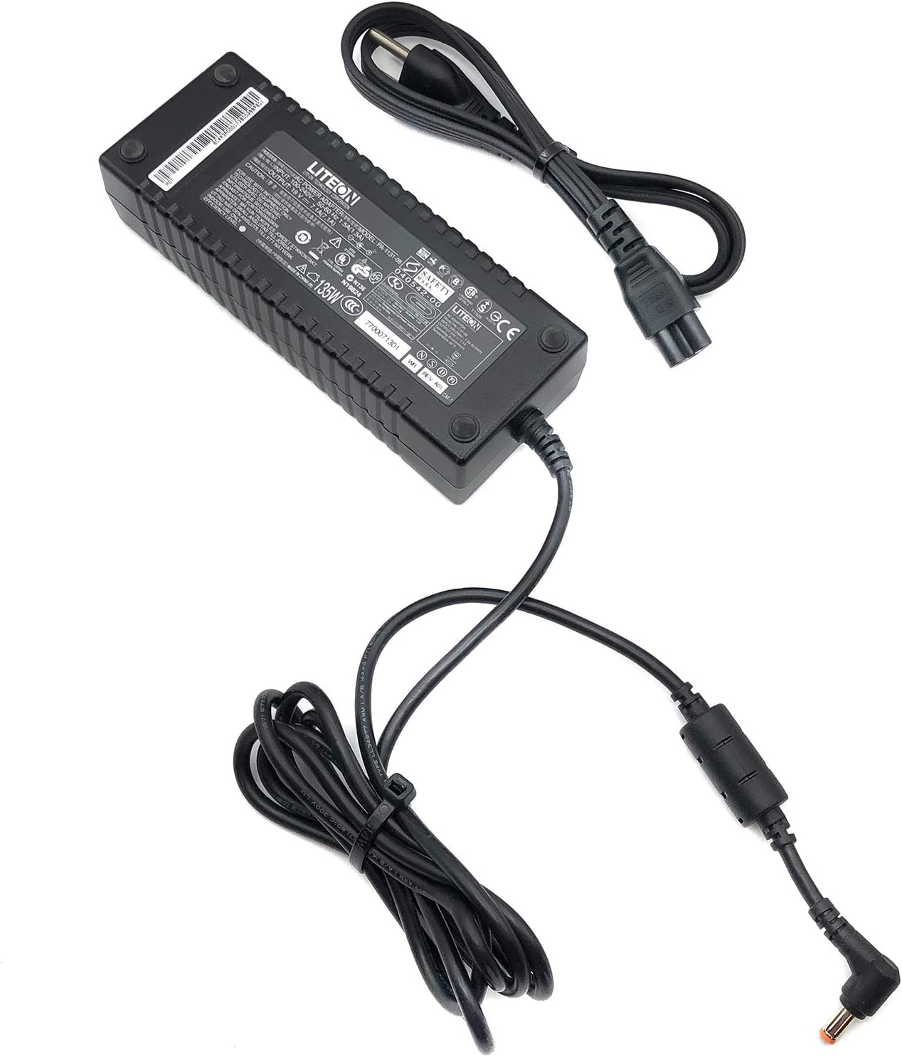 Lite-On 19V 7.1A 135W Replacement AC Adapter for Acer Veriton L4610G, L4611G, L4612G, L4613G, L4610, L4611, L4612, L4613, L4614, L4615 Series, Acer Veriton C630, C631, C632, C633, C634, C635, C636, C637, C638, C639 Series, 100% Compatible with P/N: PA-1131-08, PA-1131-03, PA-1151-03.