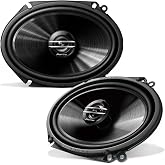 PIONEER G-Series TS-G6820S 6" x 8" 2-Way Coaxial Car Speakers 250W Max | Great Stock Upgrade, Balanced Sound + Smooth Treble, High-Efficiency Speaker Designed for OEM Power