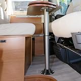 PartyKindom RV Table Base Mount w/ Screws Camper Aluminum Flush Bracket 12 Holes view 9