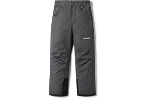 BenBoy Kids Snow Ski Pants Waterproof Windproof Warm Trousers for Boys Girls Winter Outdoor Skating Snowboard