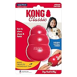 KONG Classic Stuffable Dog Toy - Fetch & Chew Toy