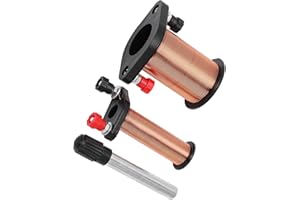 GAEIRT Electromagnetic Induction Coil, Electromagnetic Induction Solenoid Secondary Coil Experiment Instrument Physics Teaching Tool for Physics Teaching