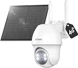 ieGeek 4G LTE Solar Security Camera Outdoor Wireless with SIM Card 2K Battery view 1