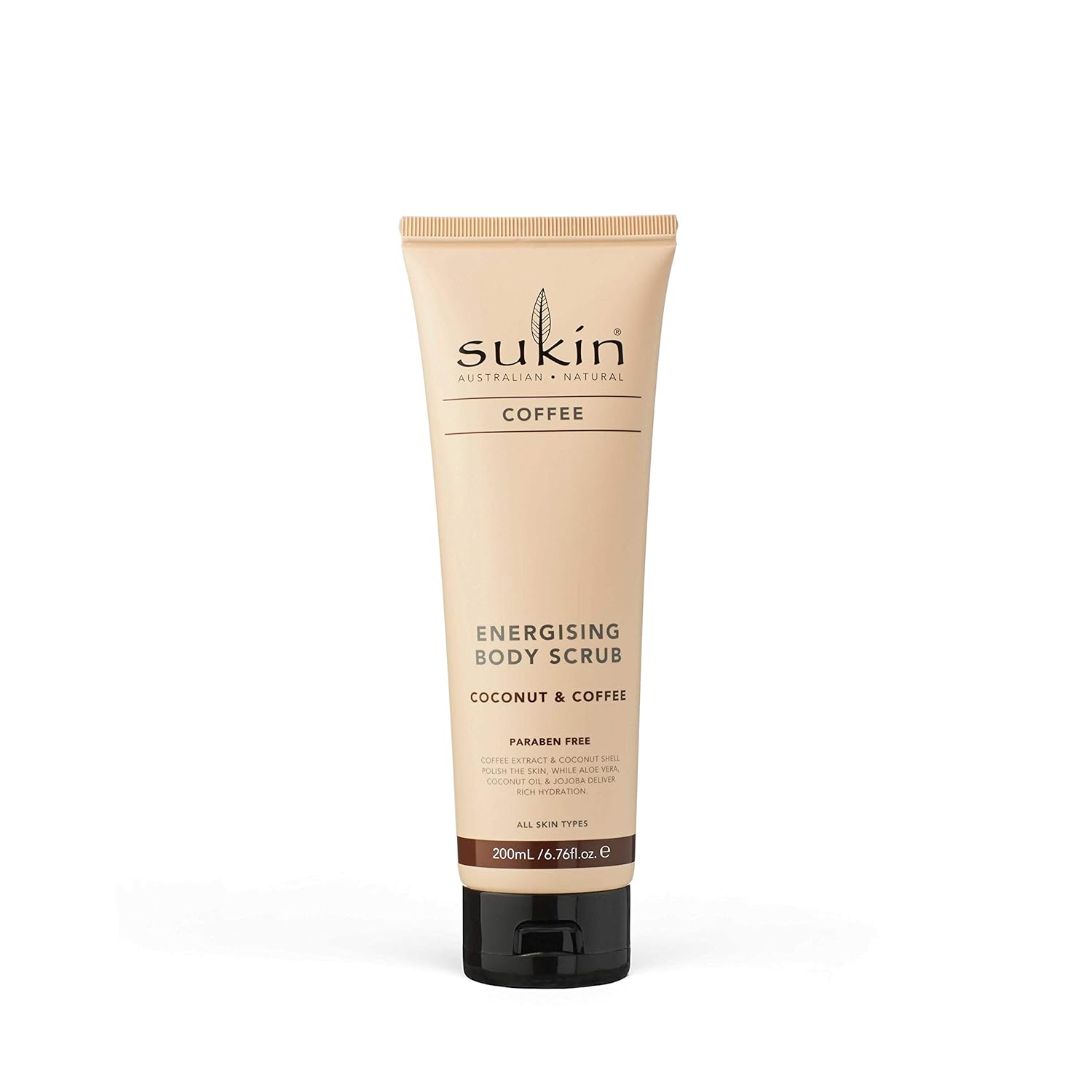 Sukin - Energising Body Scrub Coffee & Coconut - 6.76 fl. oz.