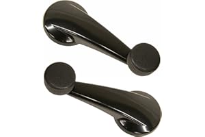 Evan Fischer Front or Rear, Driver and Passenger Side Set of 2 Window Crank Compatible with 1994-1997 Chevrolet S10, 1995-1997 Blazer, Fits 1995-1997 GMC Jimmy & 1994-1997 Sonoma - GM1354107