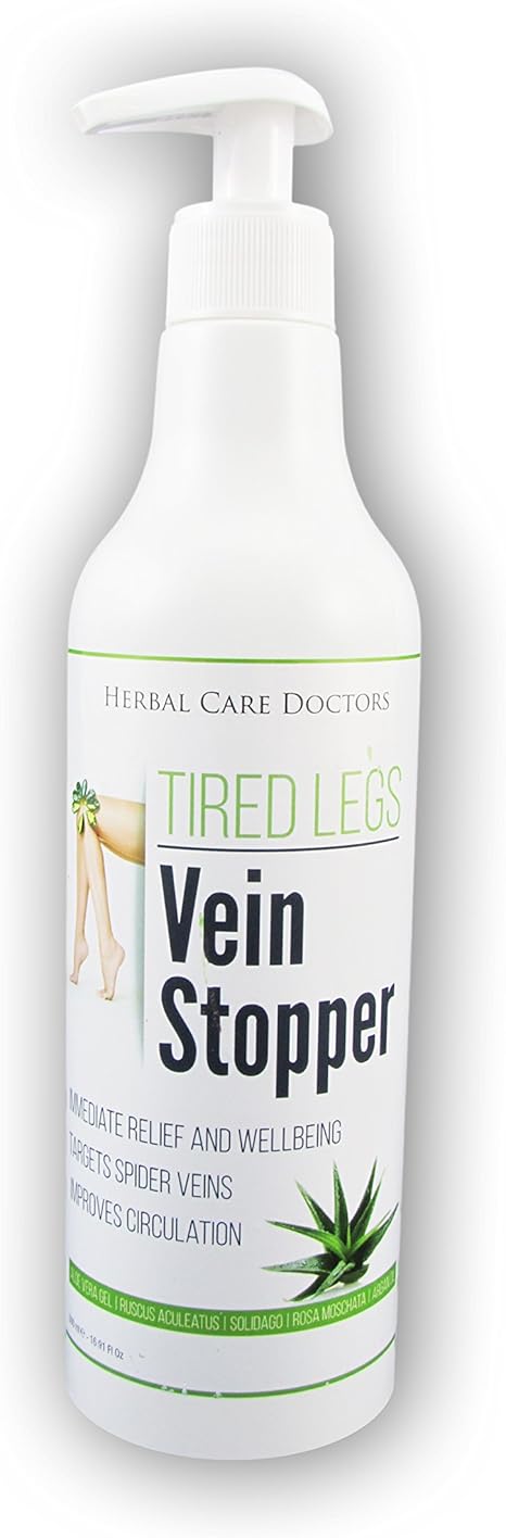 Vein Stopper 500 Ml A Simple Trick To Reduce Varicose Veins Without Surgery An Efficient Natural Solution For Varicose Veins Quick Relief For Aching Legs Amazon Co Uk Health Personal Care