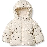 Amazon Essentials x Sofia Grainge Girls' Water-Resistant Hooded Puffer Jacket